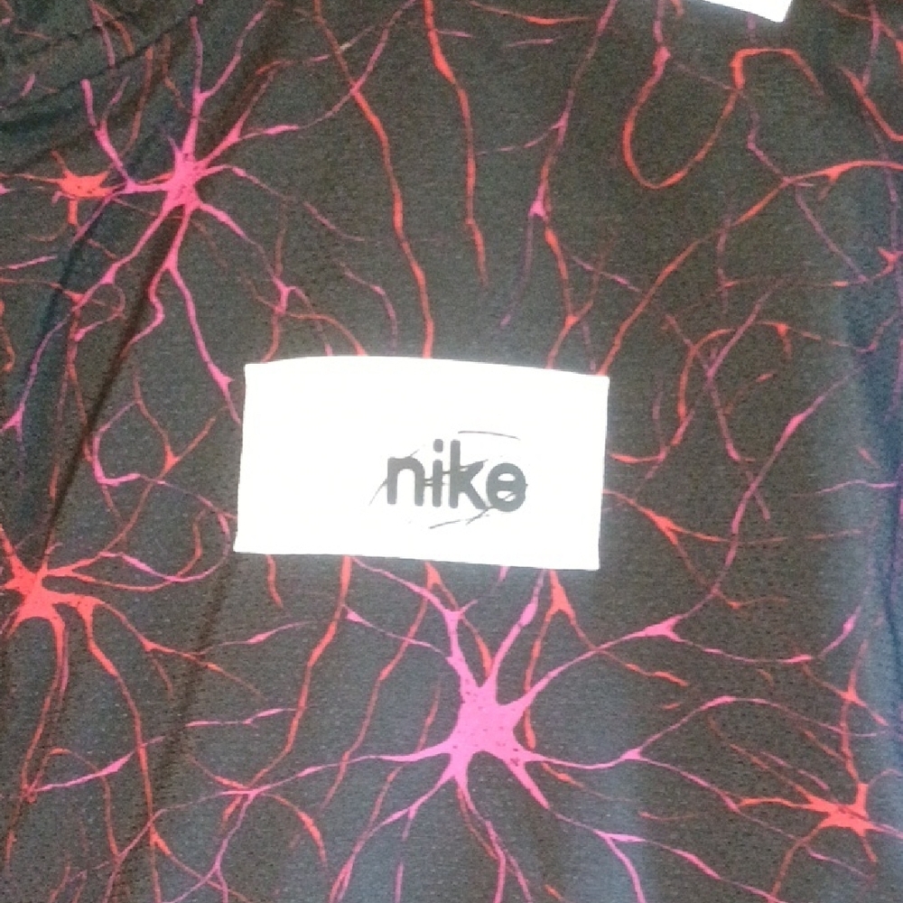 Nike Black And Pink Web Pattern Jacket - image 4